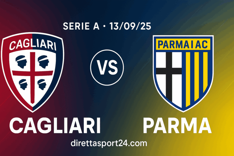Pronostico Cagliari – Parma – Serie A | 13/09/25